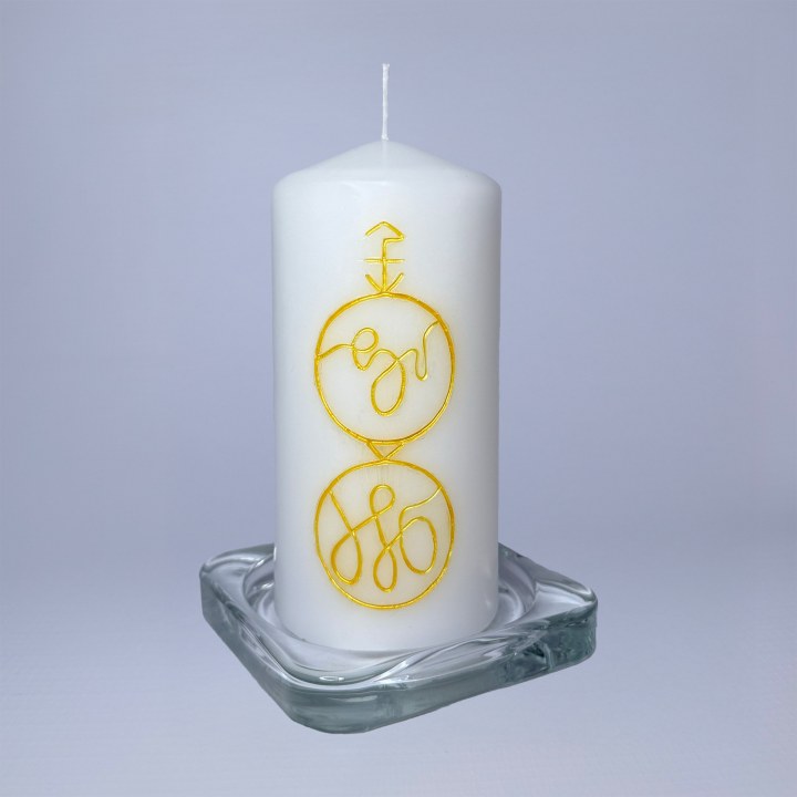 Lumânare ritualizată – Atrage Banii