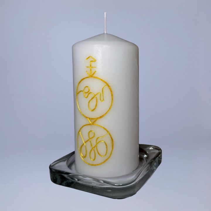 Lumânare ritualizată – Atrage Banii